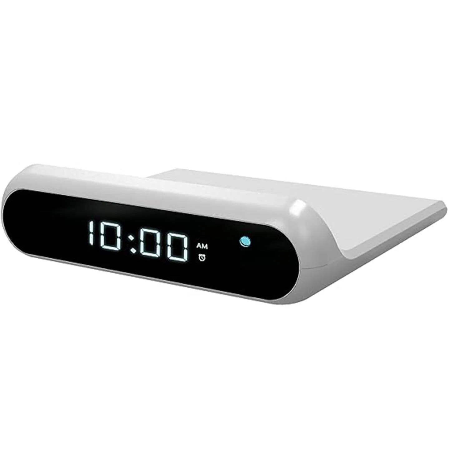 CHARGEWORX Chargeworx - Wireless 2-In-1 Charging Alarm Clock