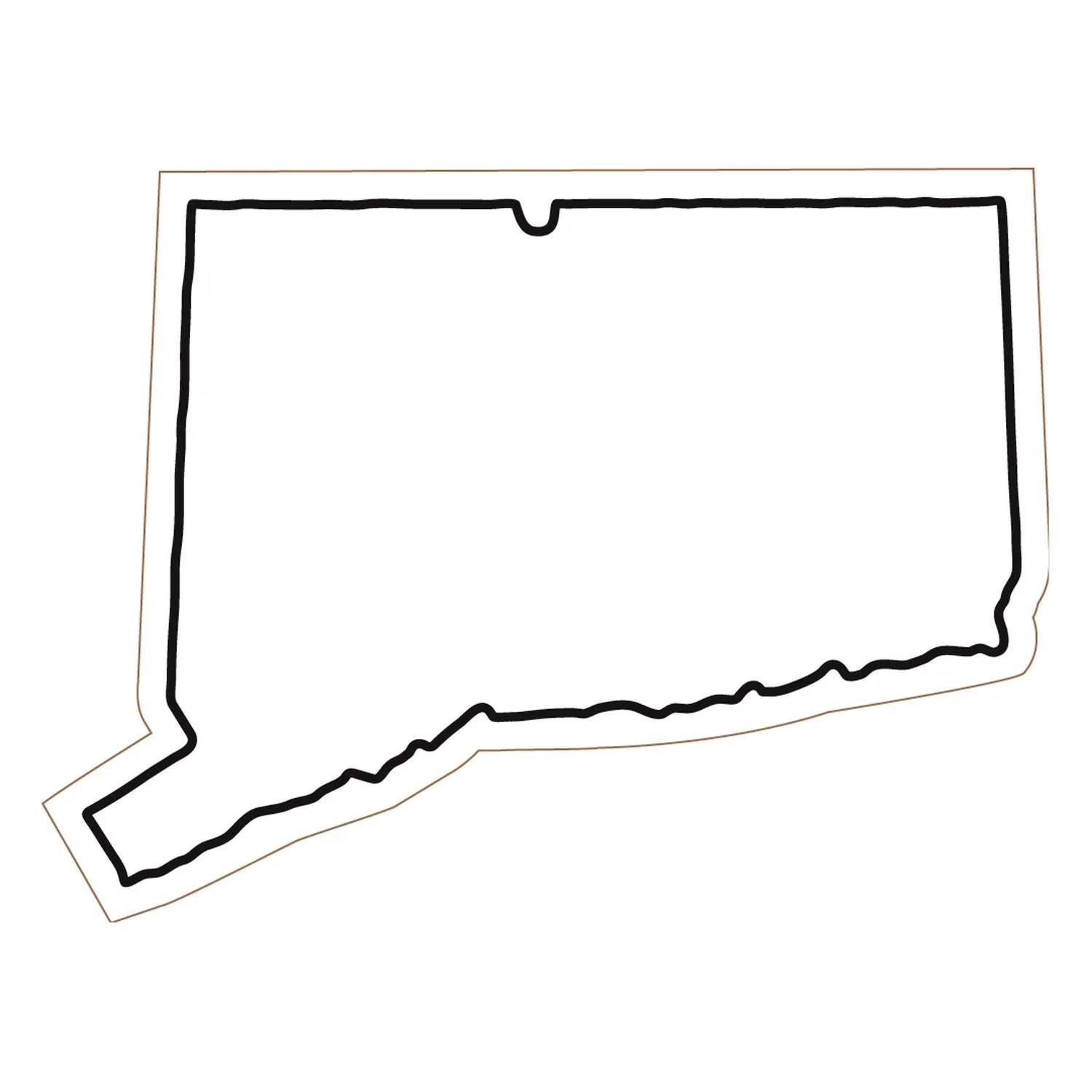 Connecticut State Magnet view 2