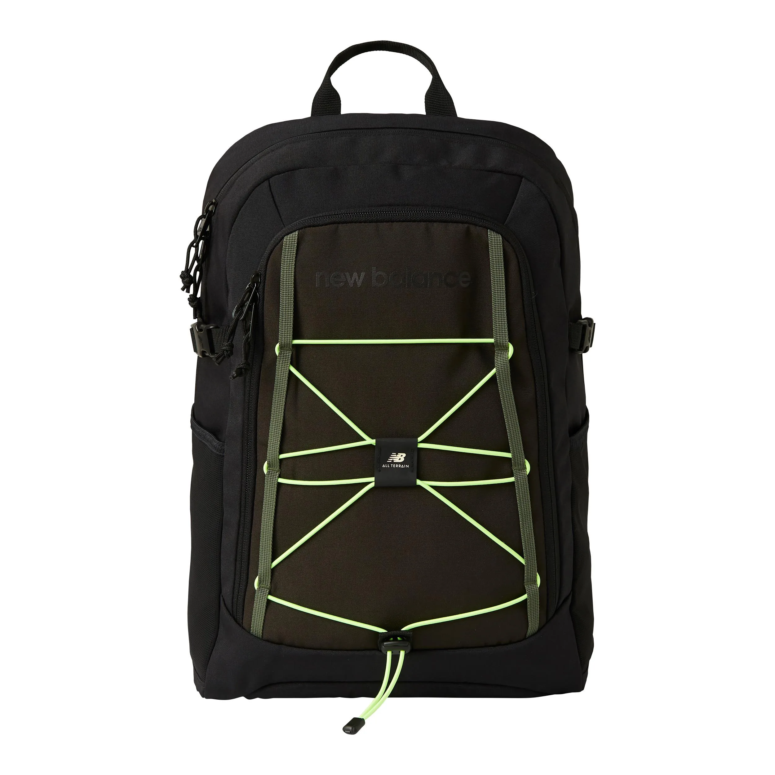 New Balance Green Terrain Bungee Backpack Size 18.3 X 13.