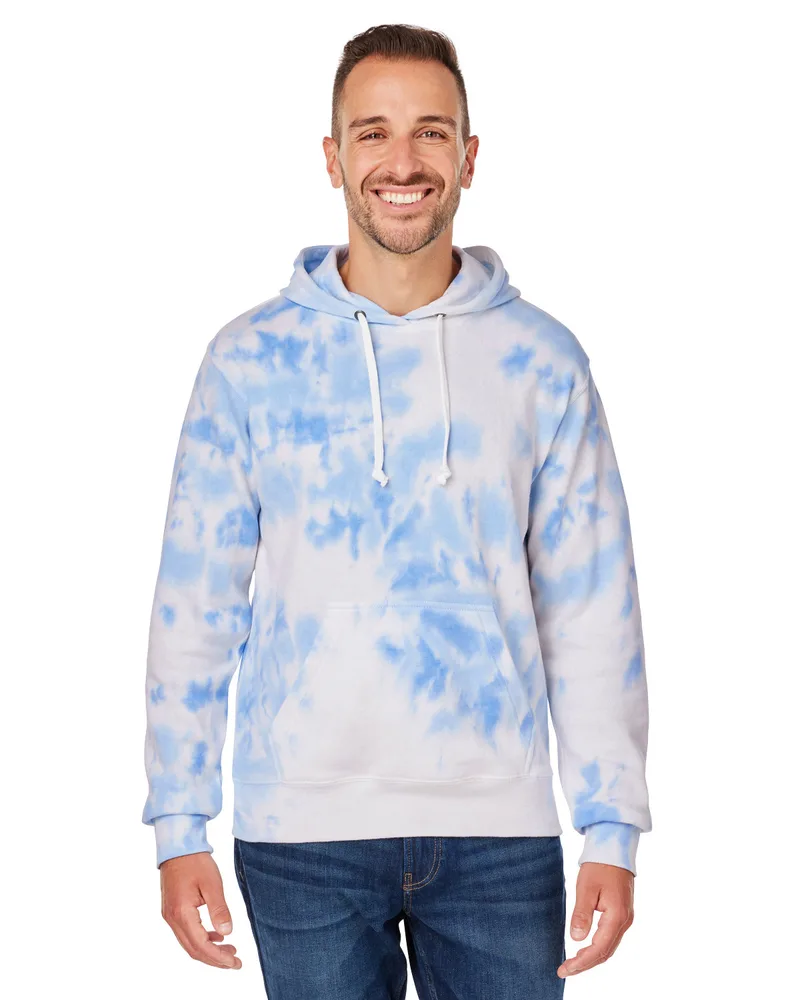 J AMERICA Adult Tie-Dye Pullover Hooded Sweatshirt view 4