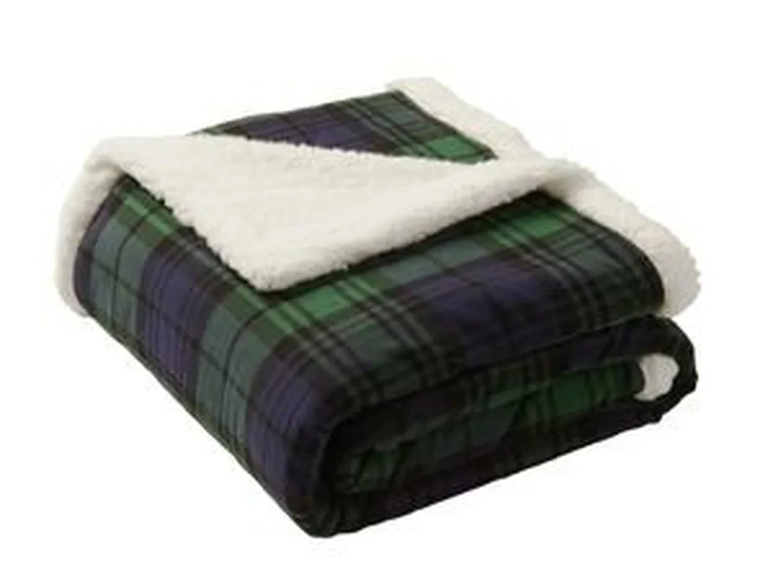 Port Authority ® Flannel Sherpa Blanket.