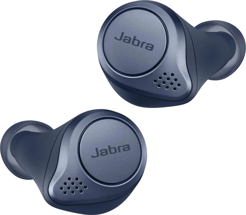 Jabra Elite Active 75T True Wireless In-Ear Headphones w/Anc - Navy