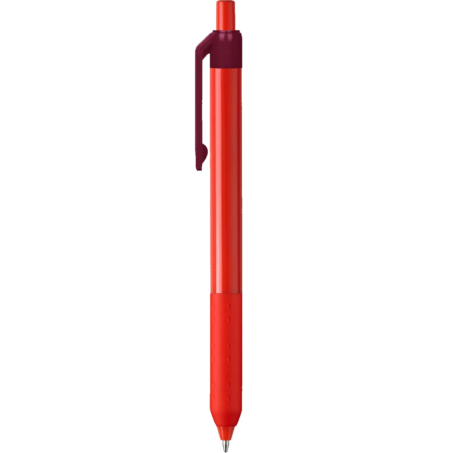Orange/Maroon Red Clip