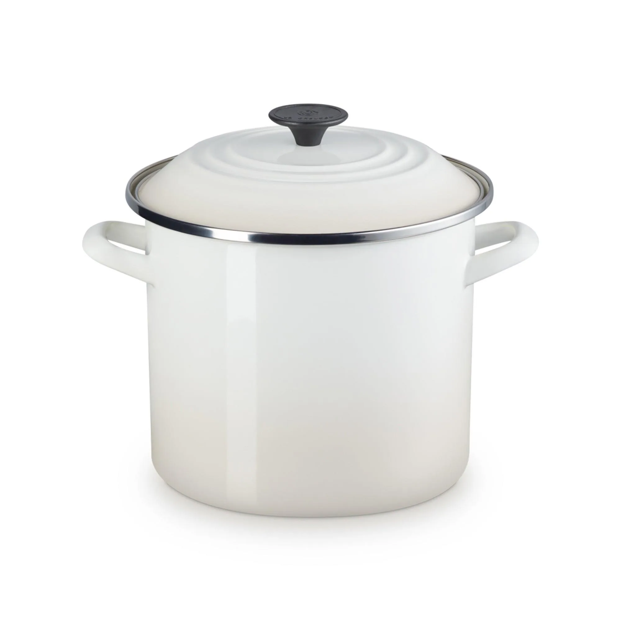 Le Creuset 8Qt Enamel On Steel Covered Stockpot Meringue