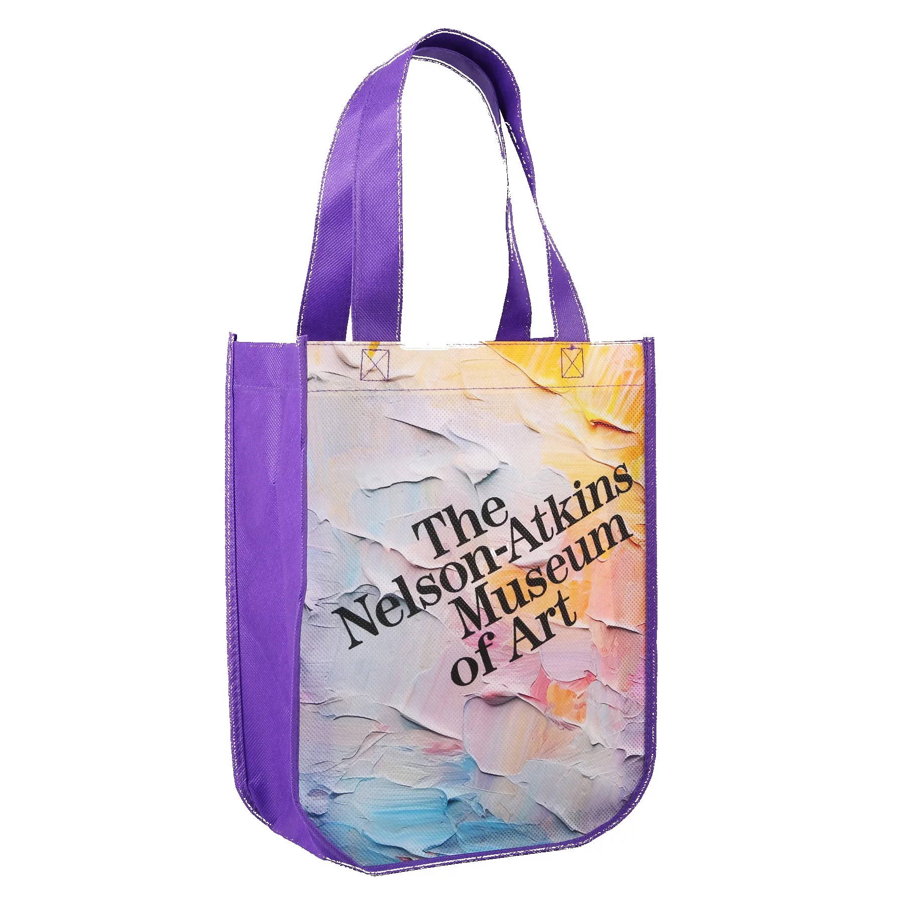 Yuma Sublimated Non-Woven Curve Bottom Tote Bag view 5