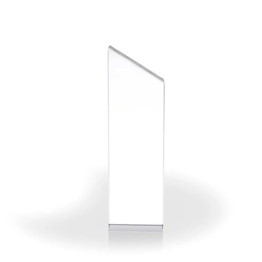 Winslow Clear Slant Column, UV Printed view 2