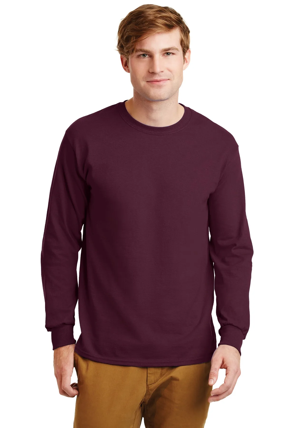Gildan® - Ultra Cotton® 100% US Cotton Long Sleeve T-Shirt. view 7