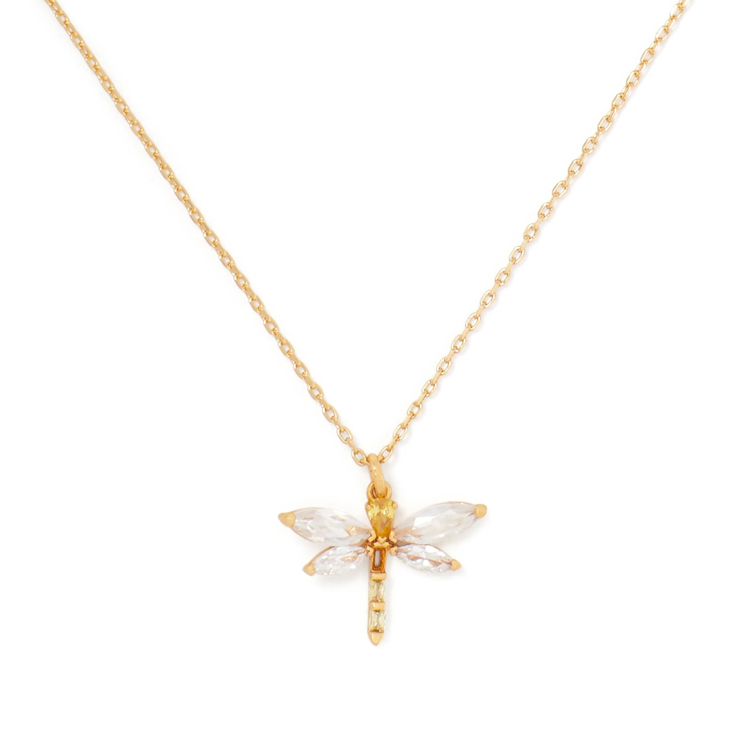 kate spade new york Greenhouse Dragonfly Mini Pendant - Neutral