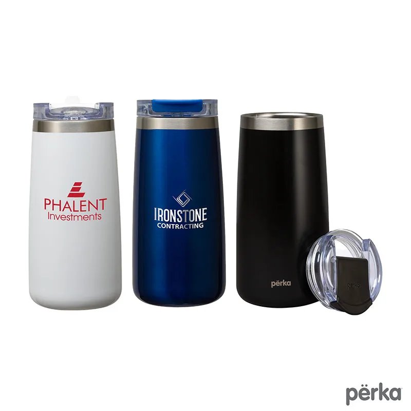Perka Erie 16 oz. Double Wall Stainless Steel Tumbler
