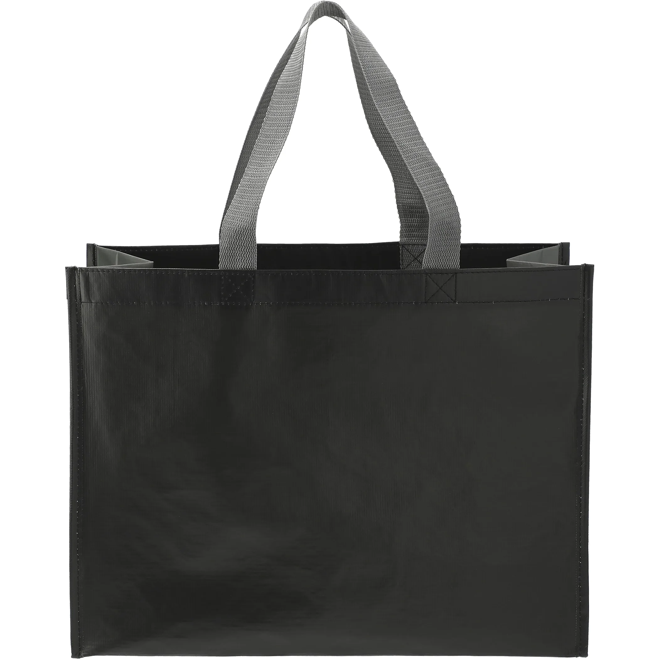 rPET Laminated Matte Shopper Tote view 2