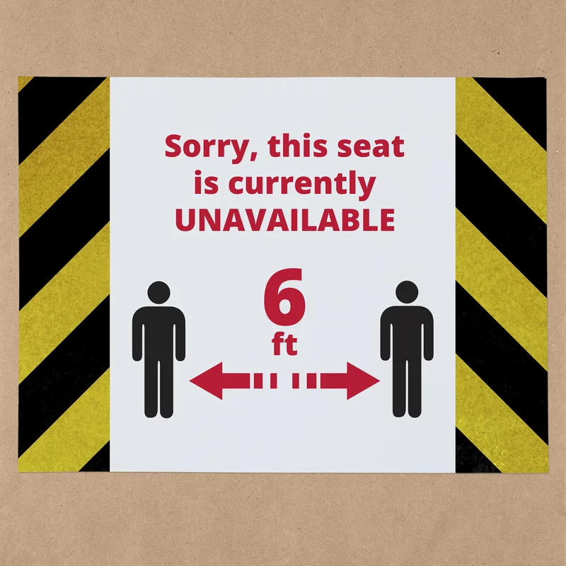 Adhesive Label - Direct Print (7 1/2" x 10")