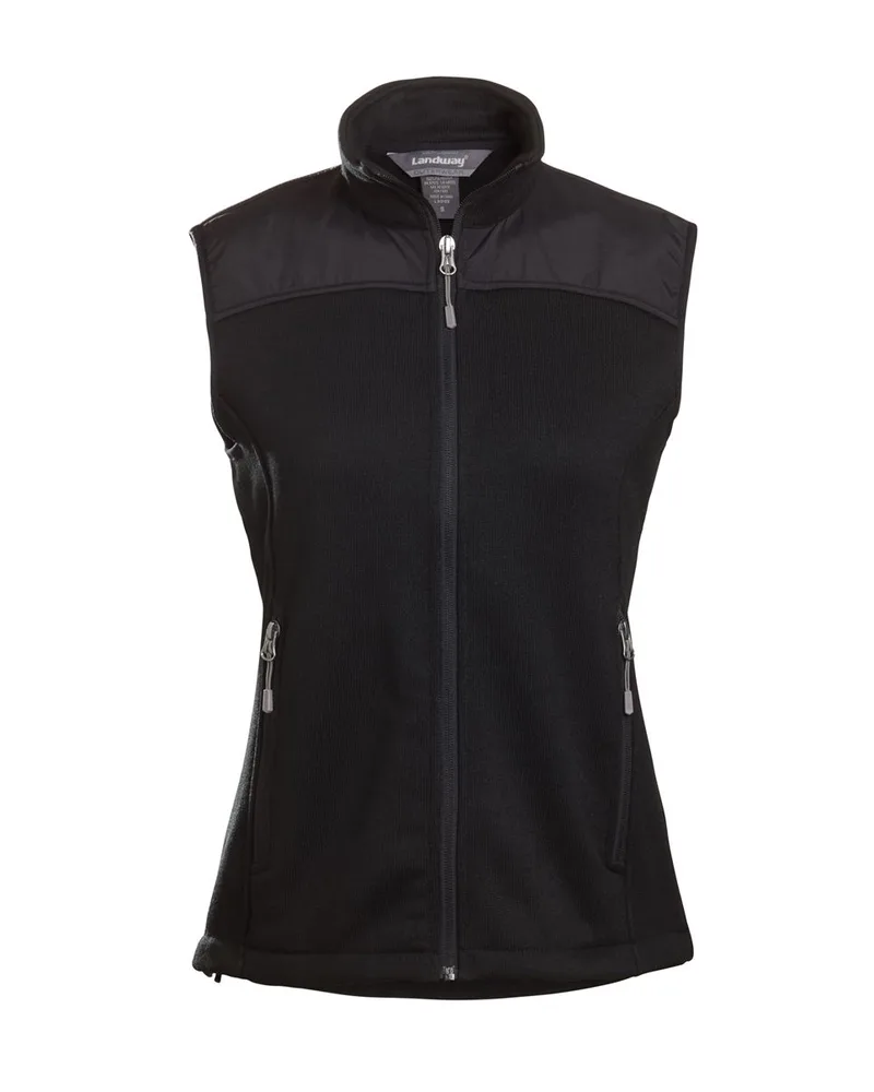 Ladies' Capitan Sweater Fleece Vest view 2