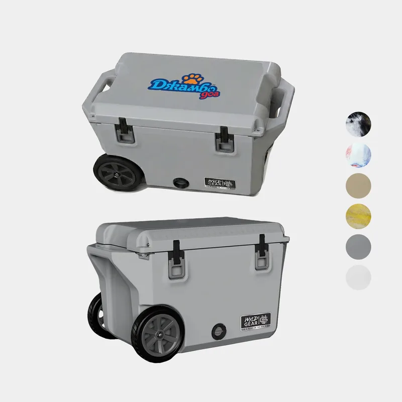 50 QT Wyld Gear® Wheeled Hard Cooler Ice Chest (19" x 31")