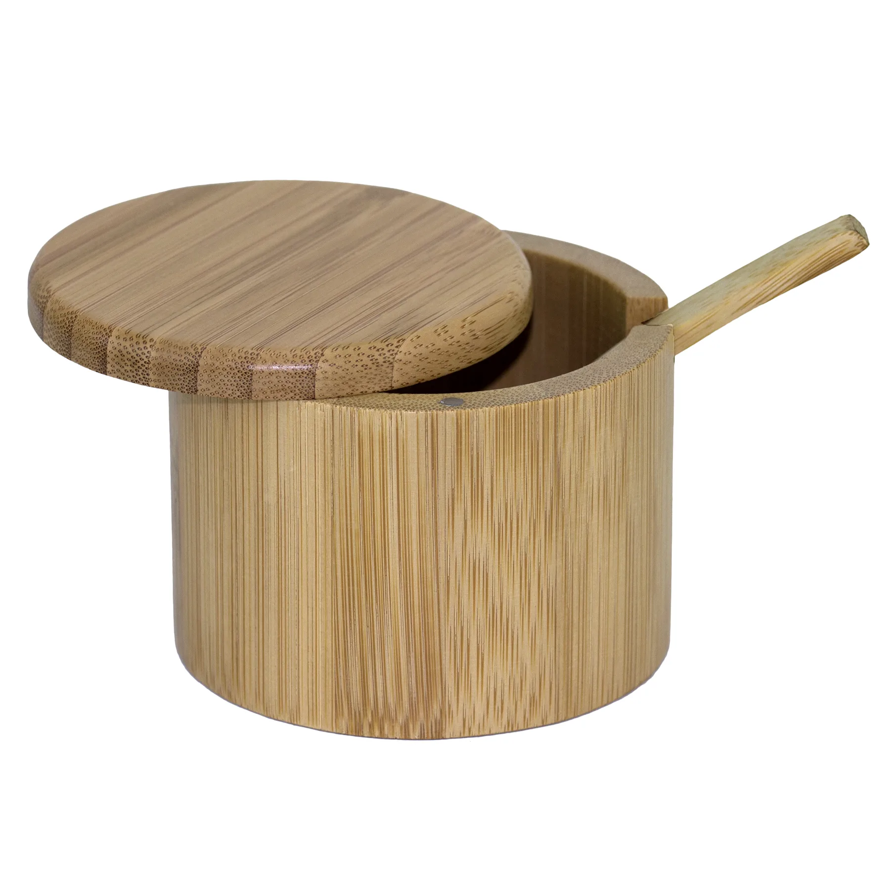 Little Dipper Bamboo Salt Box w/Spoon view 2