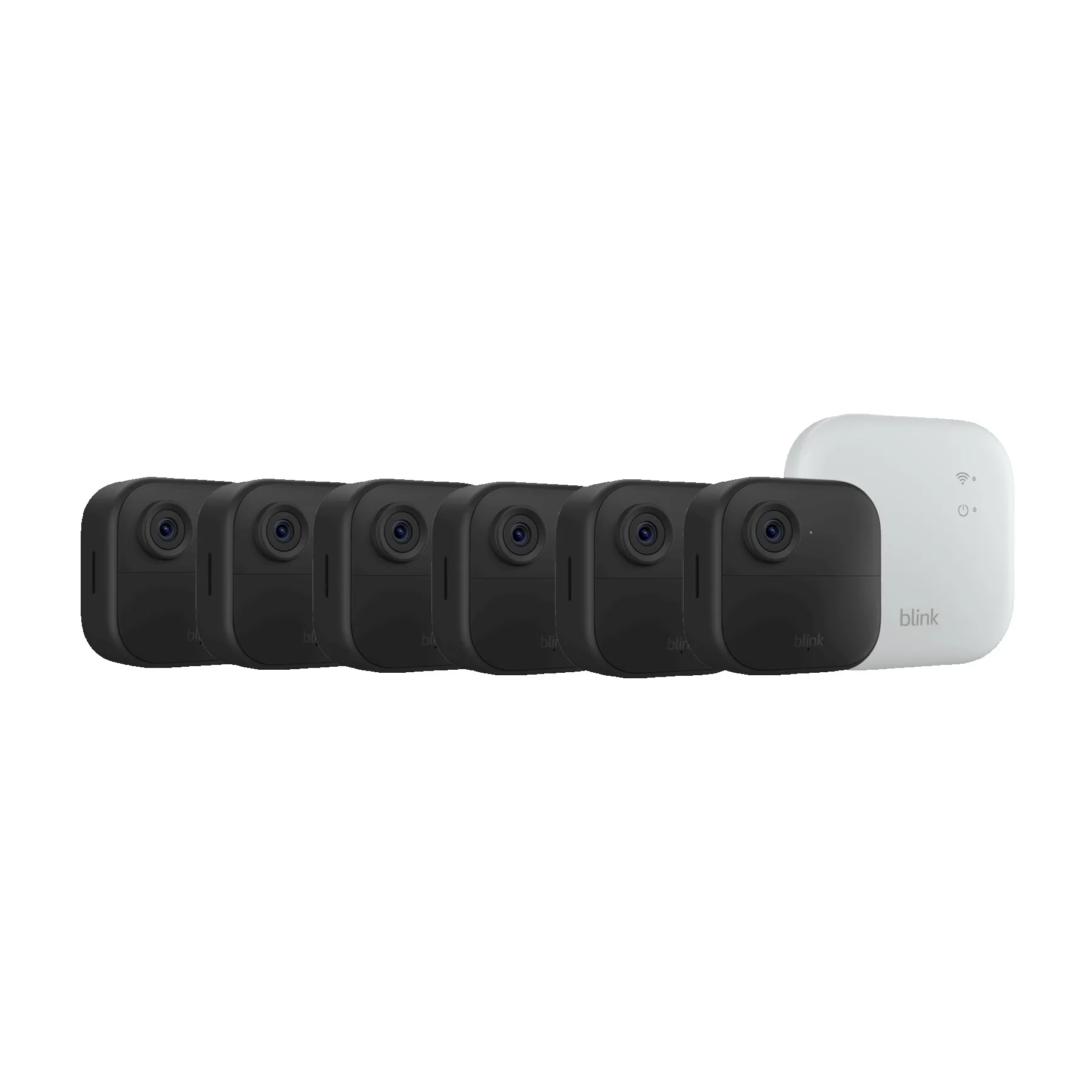 Blink Outdoor 4 XR Security Camera - 6 Camera System - Black