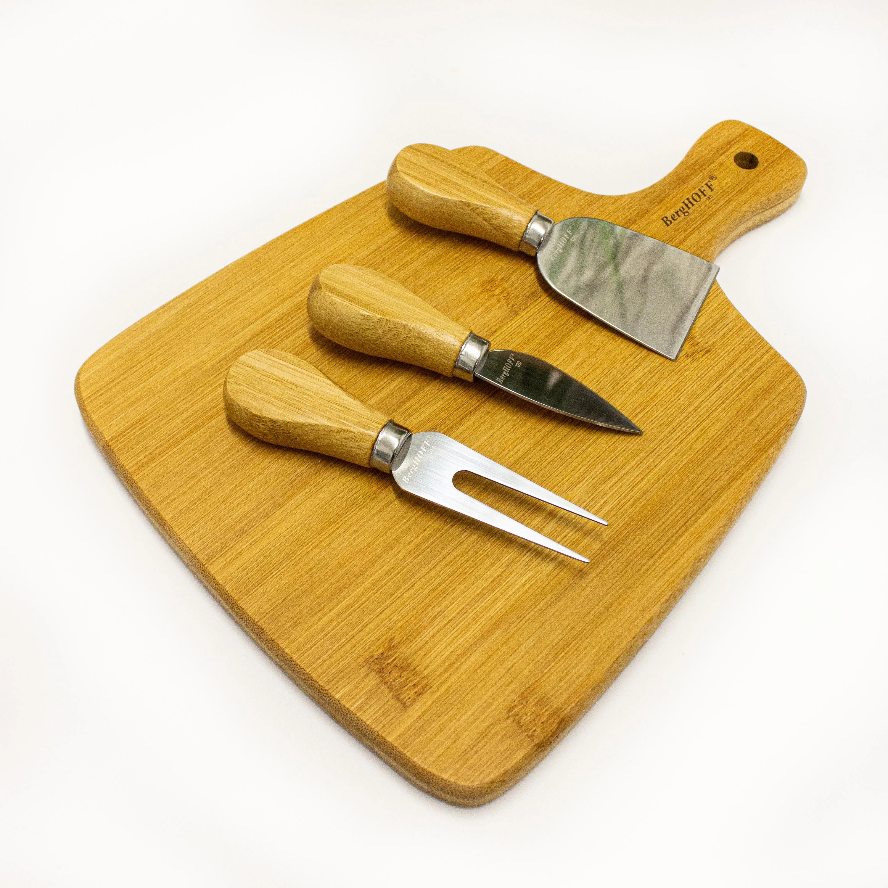 BergHoff Bamboo Paddle Cutting Board, 11X7.9X1.5"