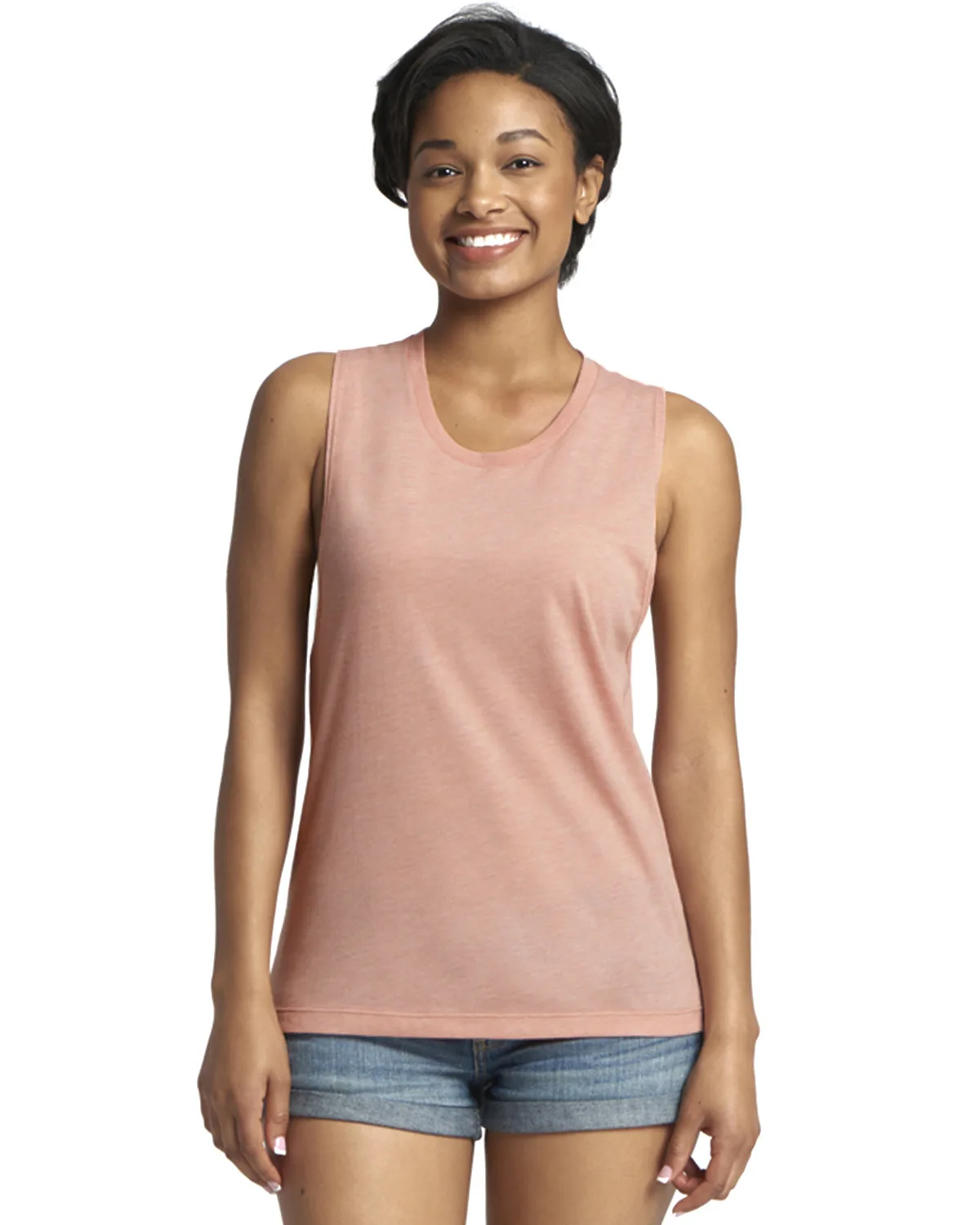 NEXT LEVEL APPAREL Ladies' Festival Muscle Tank view 5