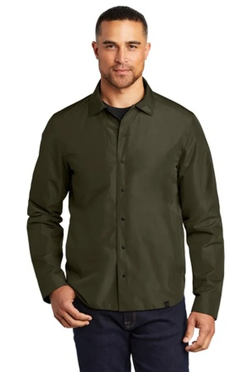 OGIO ® Reverse Shirt Jacket. — Blacktop