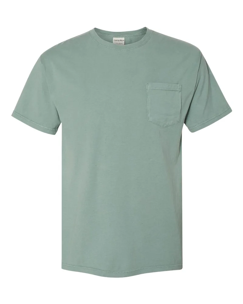 Hanes® ComfortWash™ Unisex Garment-Dyed Pocket T-Shirt view 6