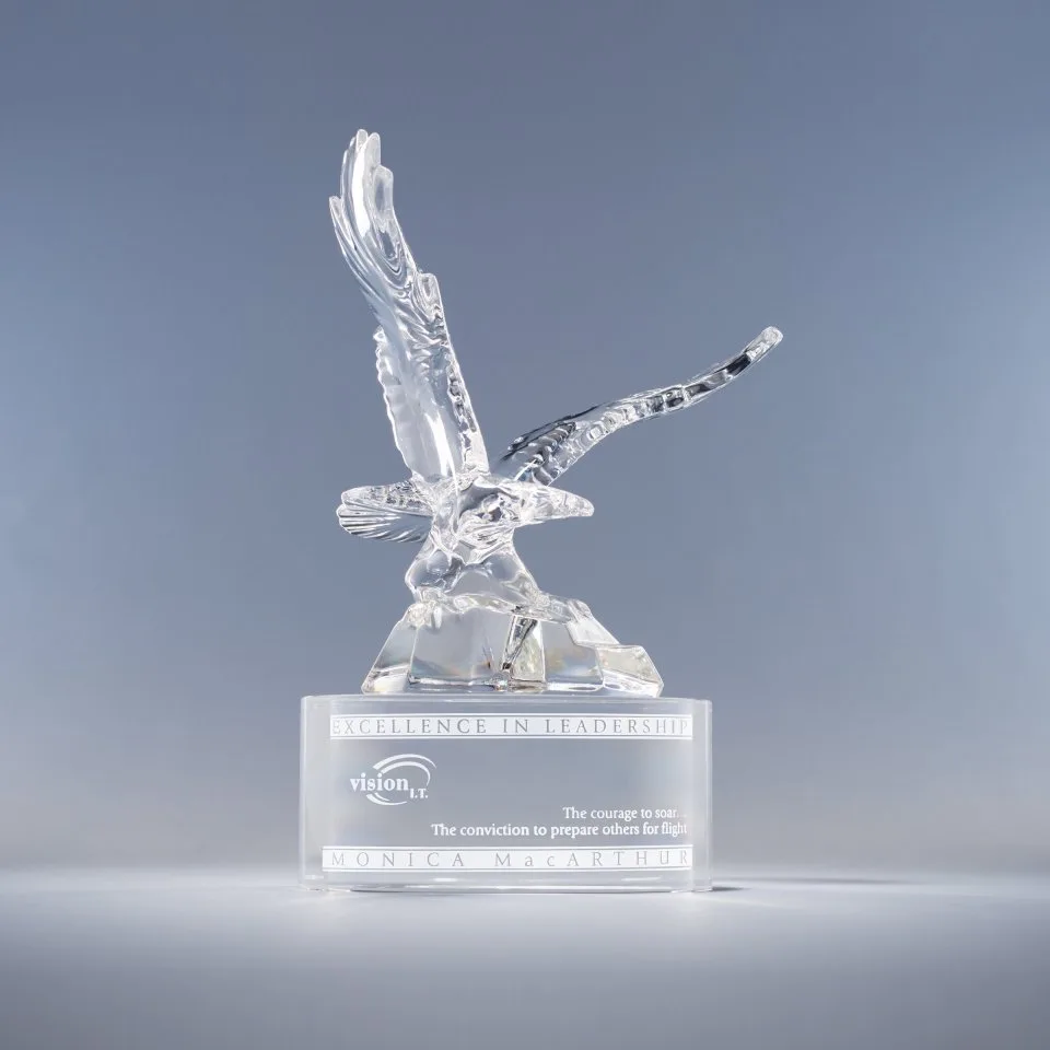 Soaring Eagle Crystal Award