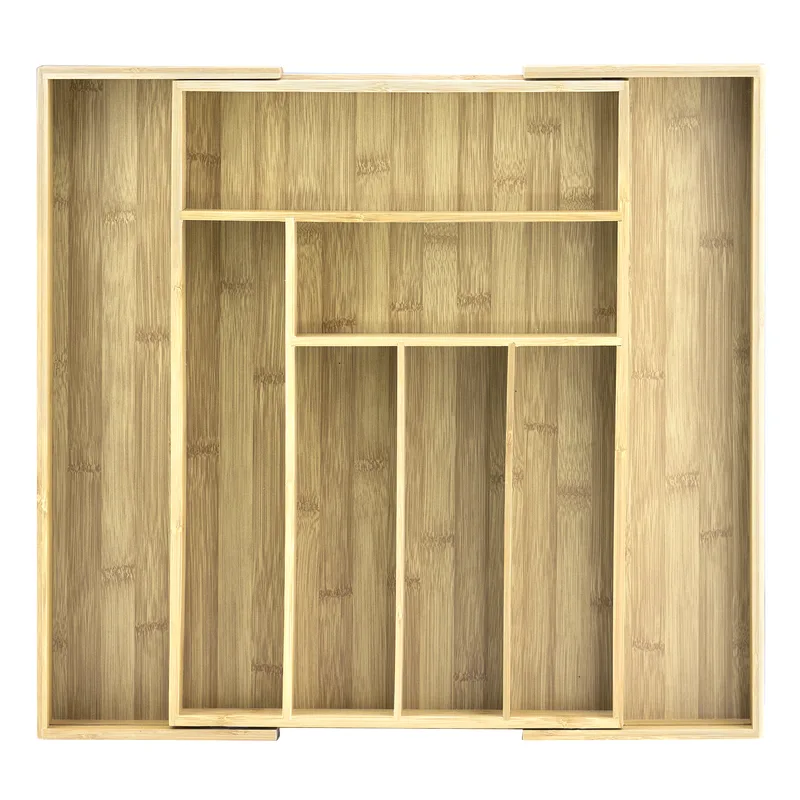 Expandable 8-Compartment Drawer Organizer
