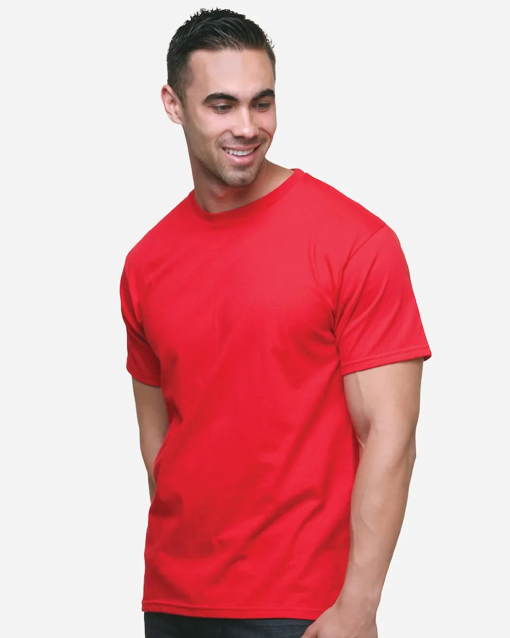 Bayside® USA-Made Fine Jersey T-Shirt view 2