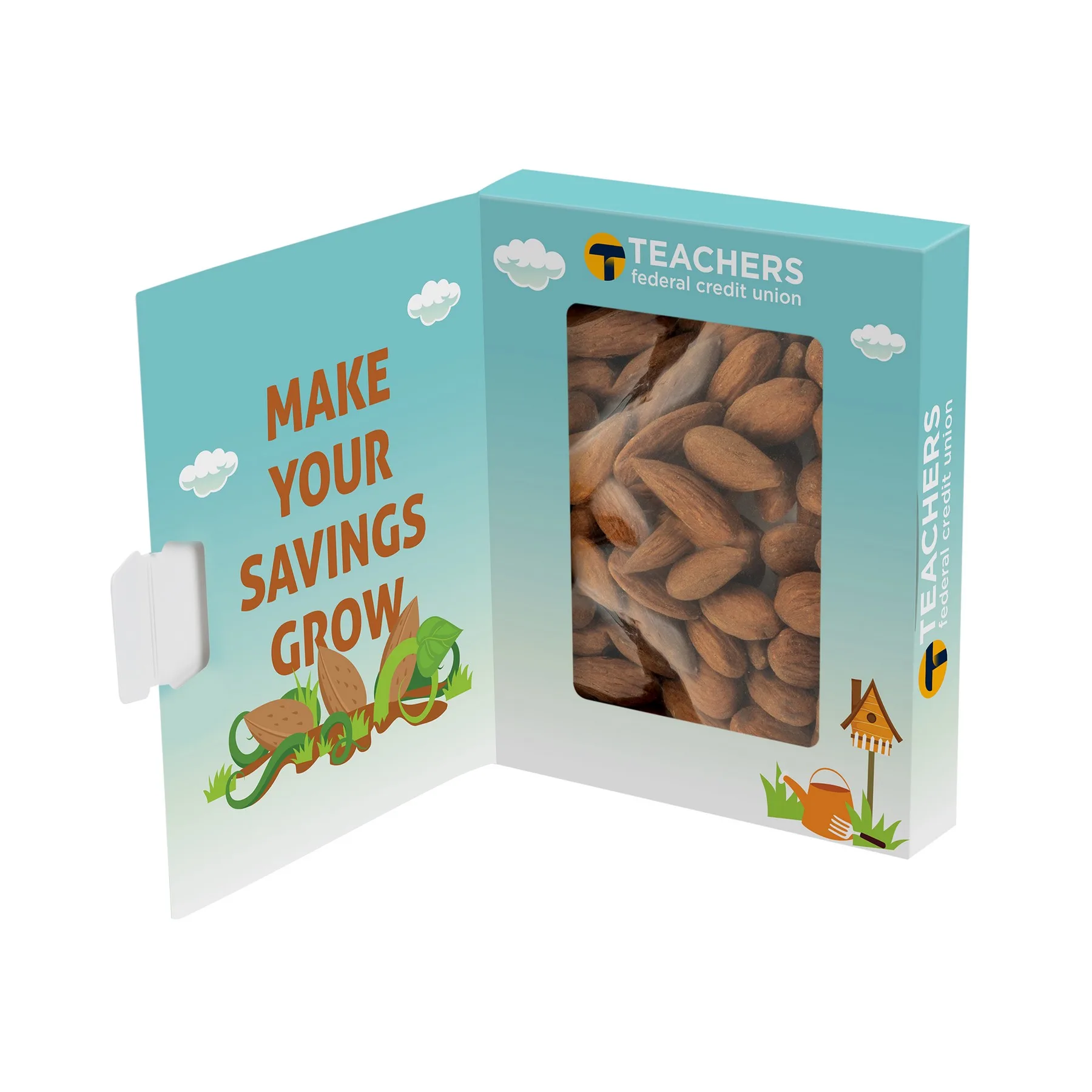 Book Window Box- Roasted Unsalted Almonds view 2