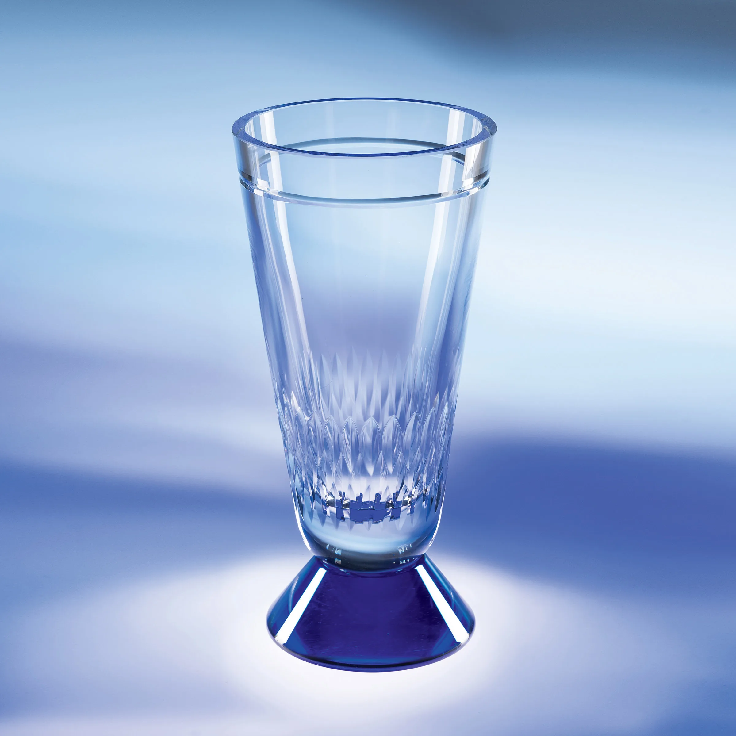 2700BLU-2701BLU-2702BLU-Expressions Vase-Blue - Blank