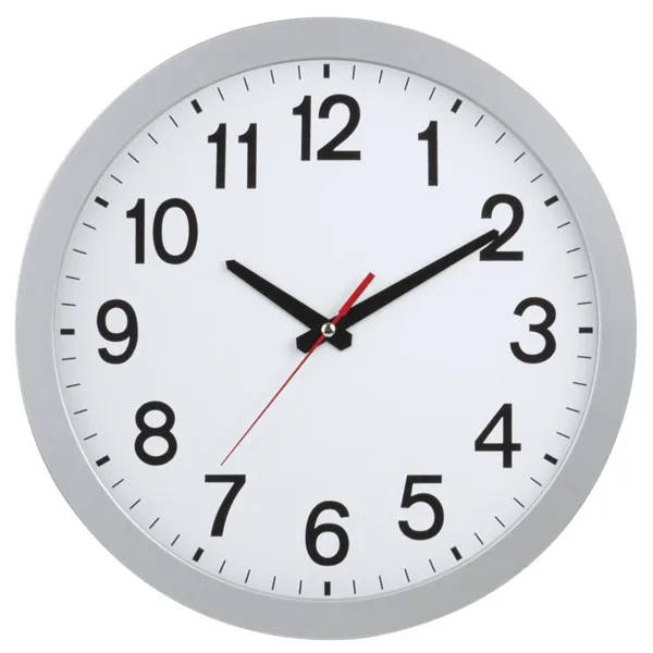 12" Slim Wall Clock view 3