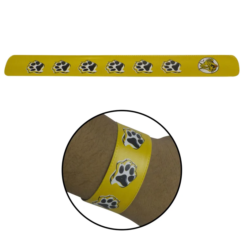 Small Vinyl Slap Bracelet w/ CMYK Logo