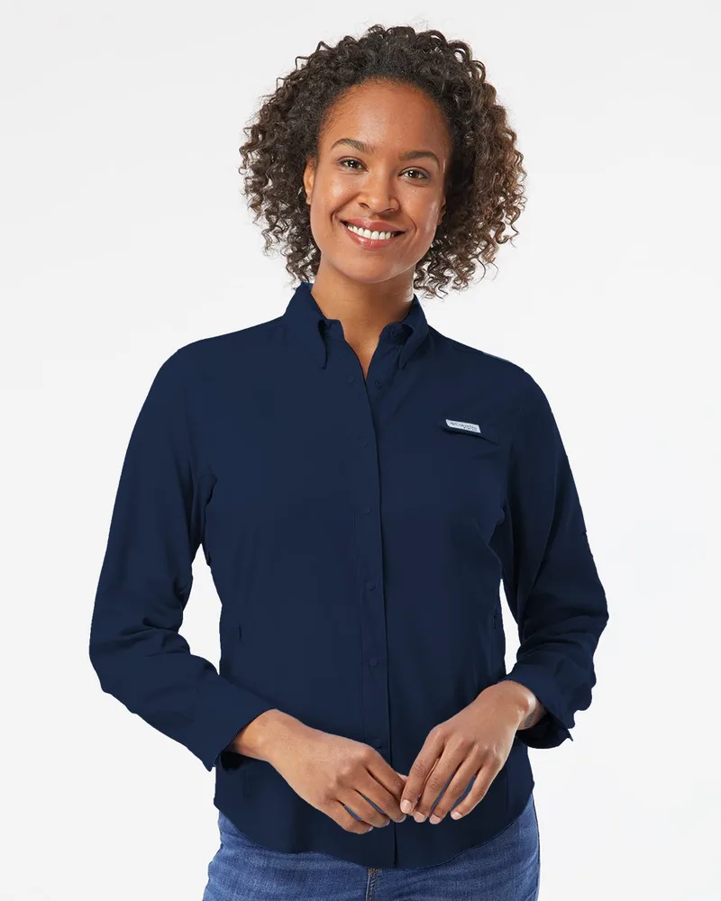 Columbia® Women's PFG Tamiami™ II Long Sleeve Shirt view 2