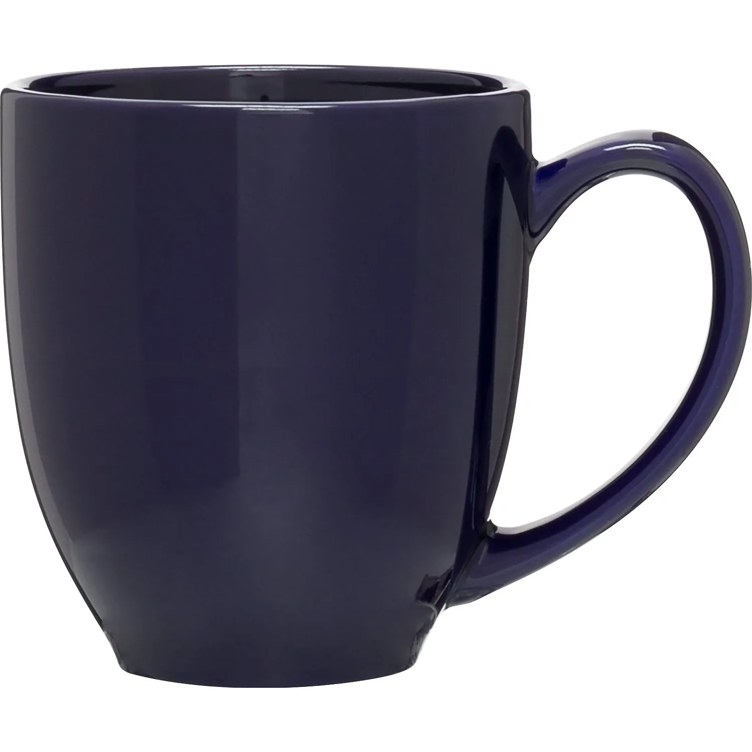 15 oz Bistro Ceramic Mug (Cobalt Blue) view 2