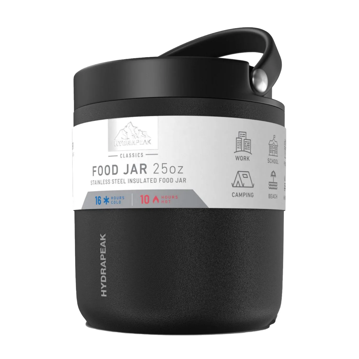 25 oz Hydrapeak® Stainless Steel Insulated Thermos Food Jar view 3