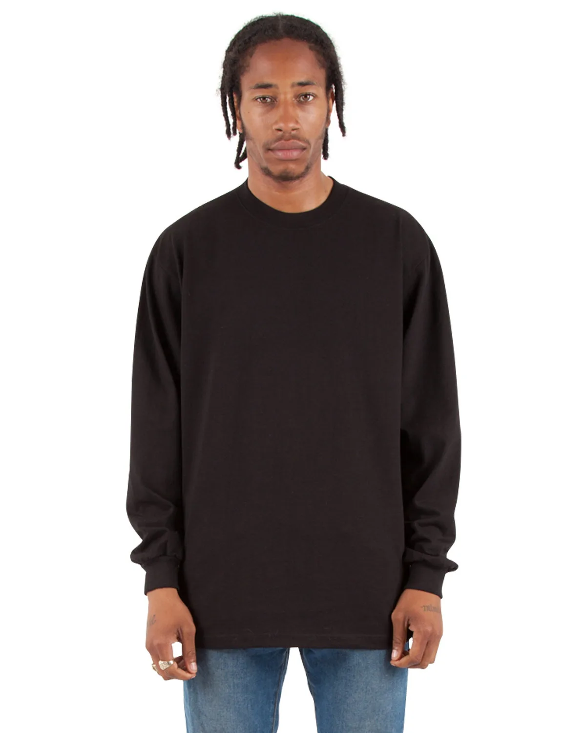 SHAKA WEAR Men's Tall Max Heavyweight Long-Sleeve T-Shirt