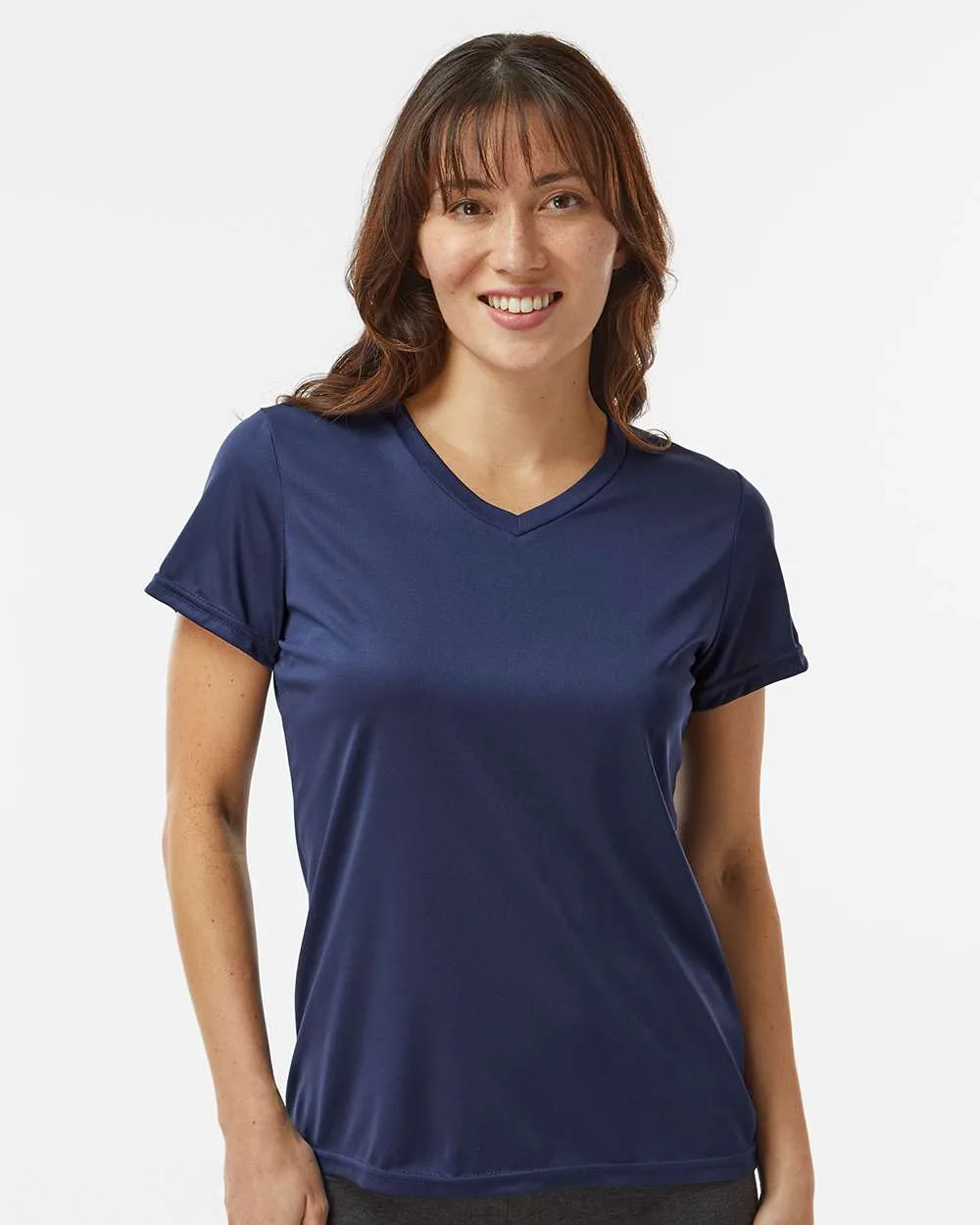 Augusta Sportswear® Women's Nexgen Wicking V-Neck T-Shirt view 2