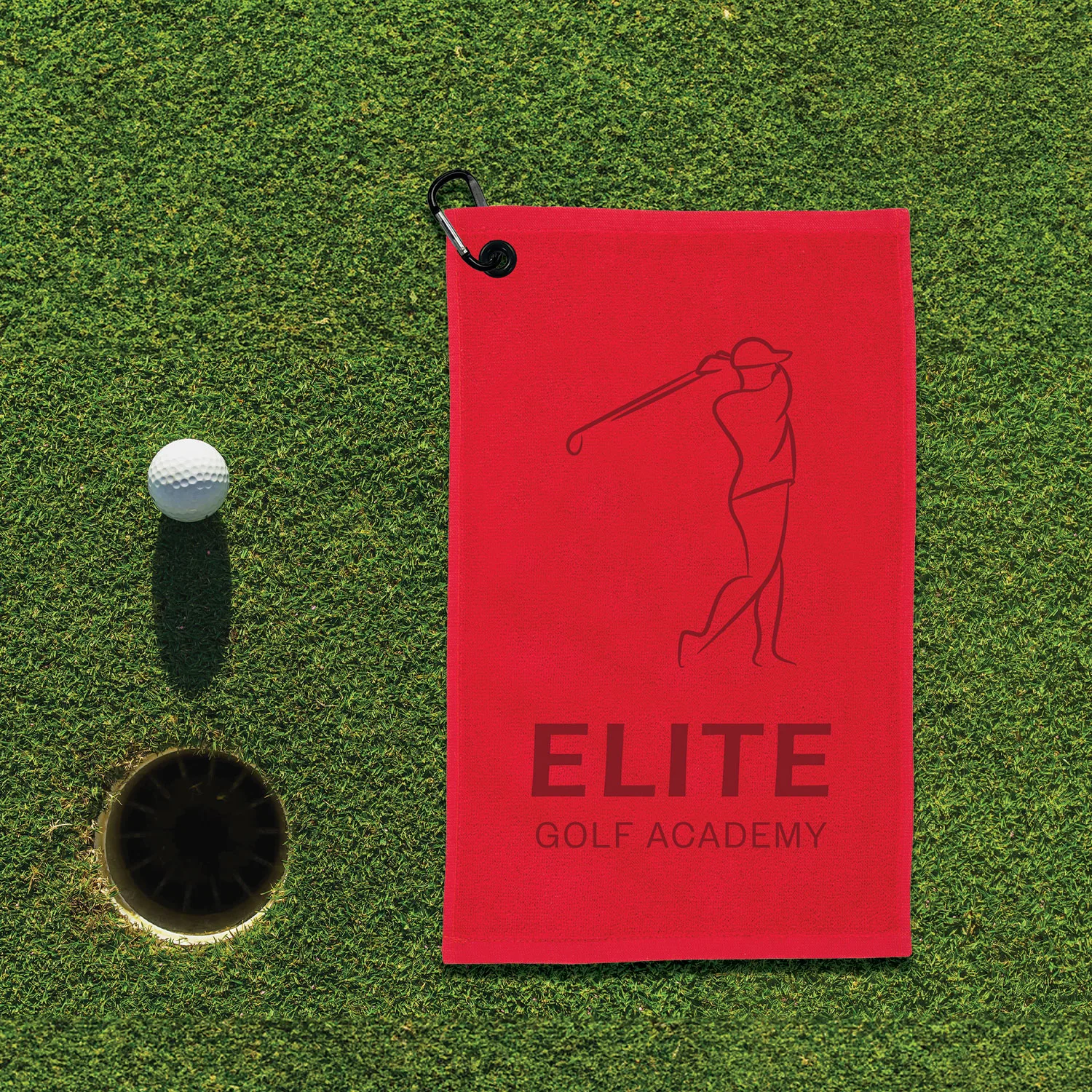 MaxxColor Promo Golf Towel ( 11" x 18" ) view 4