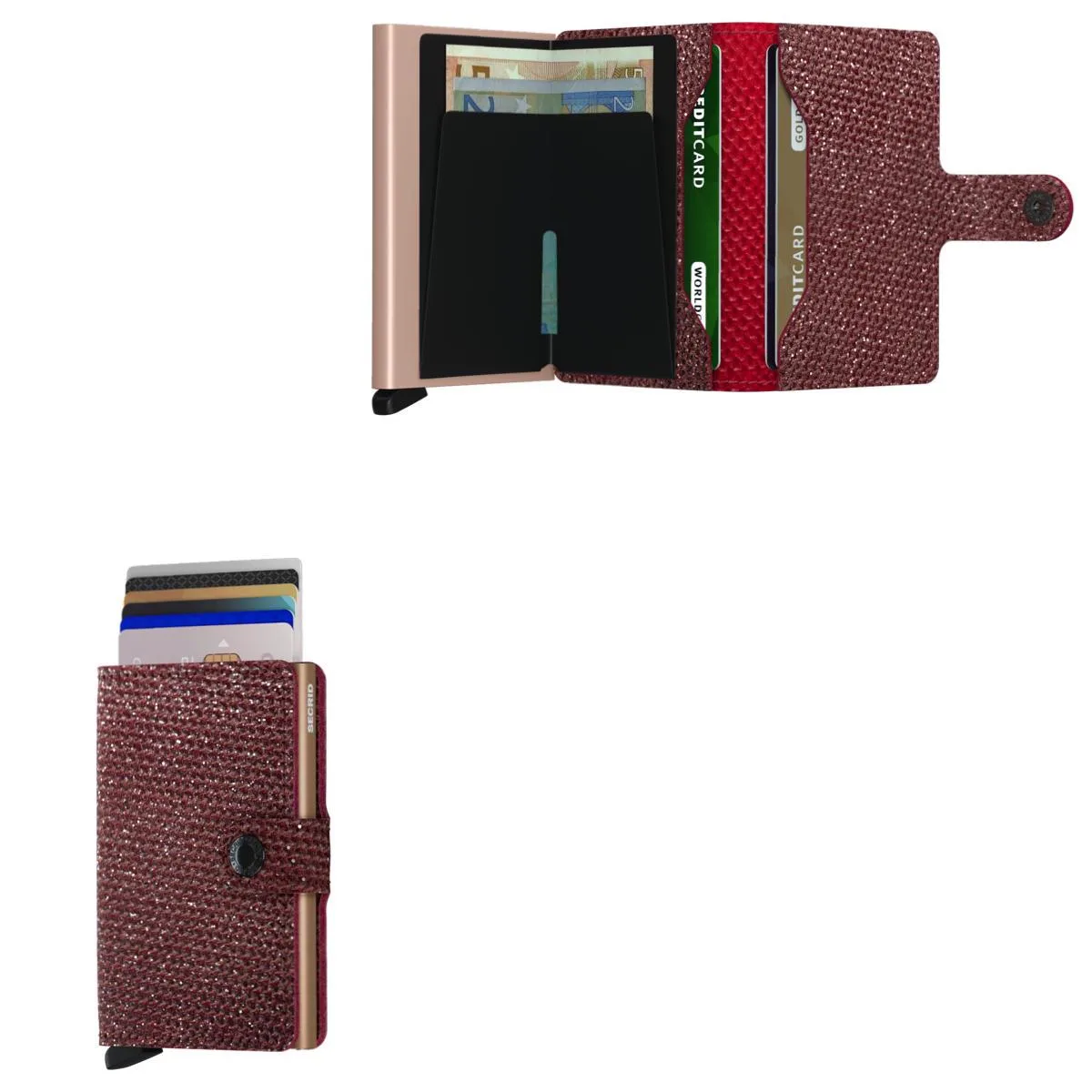 Secrid Miniwallet Sparkle - Red