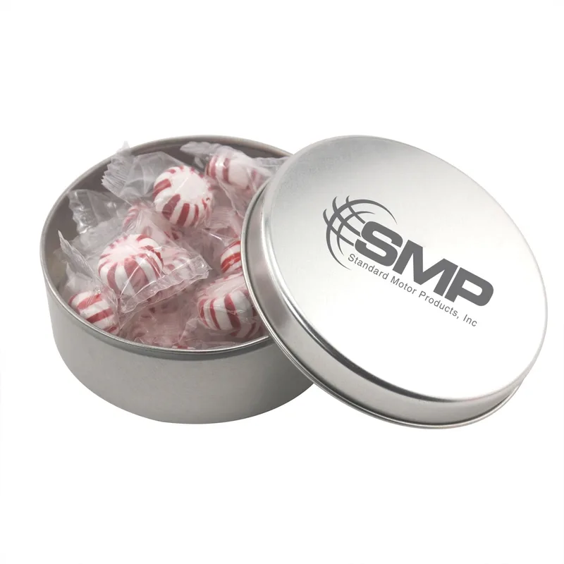 Round Tin w/Starlight Peppermints