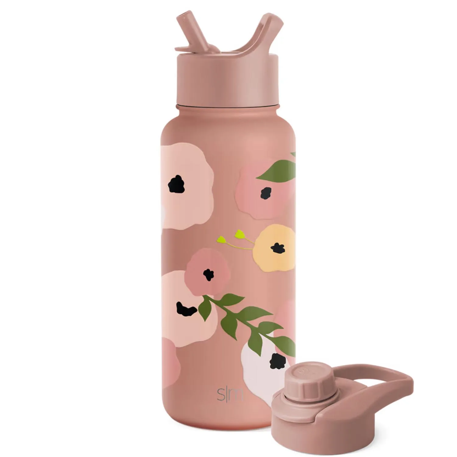 32 oz Simple Modern® Stainless Steel Insulated Summit Water Bottle w/ Straw Lid view 5
