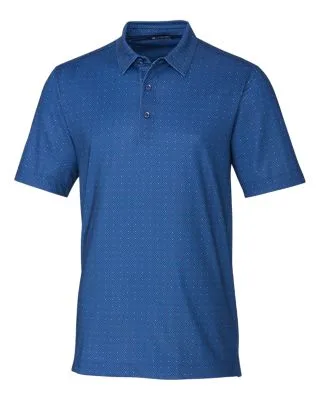 Cutter & Buck Pike Double Dot Print Stretch Mens Polo view 4