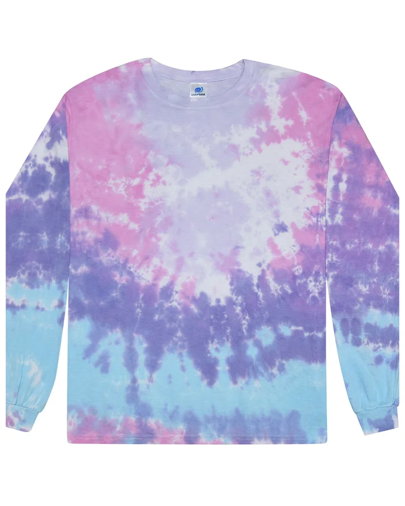 Tie-Dye Youth Long-Sleeve T-Shirt view 3