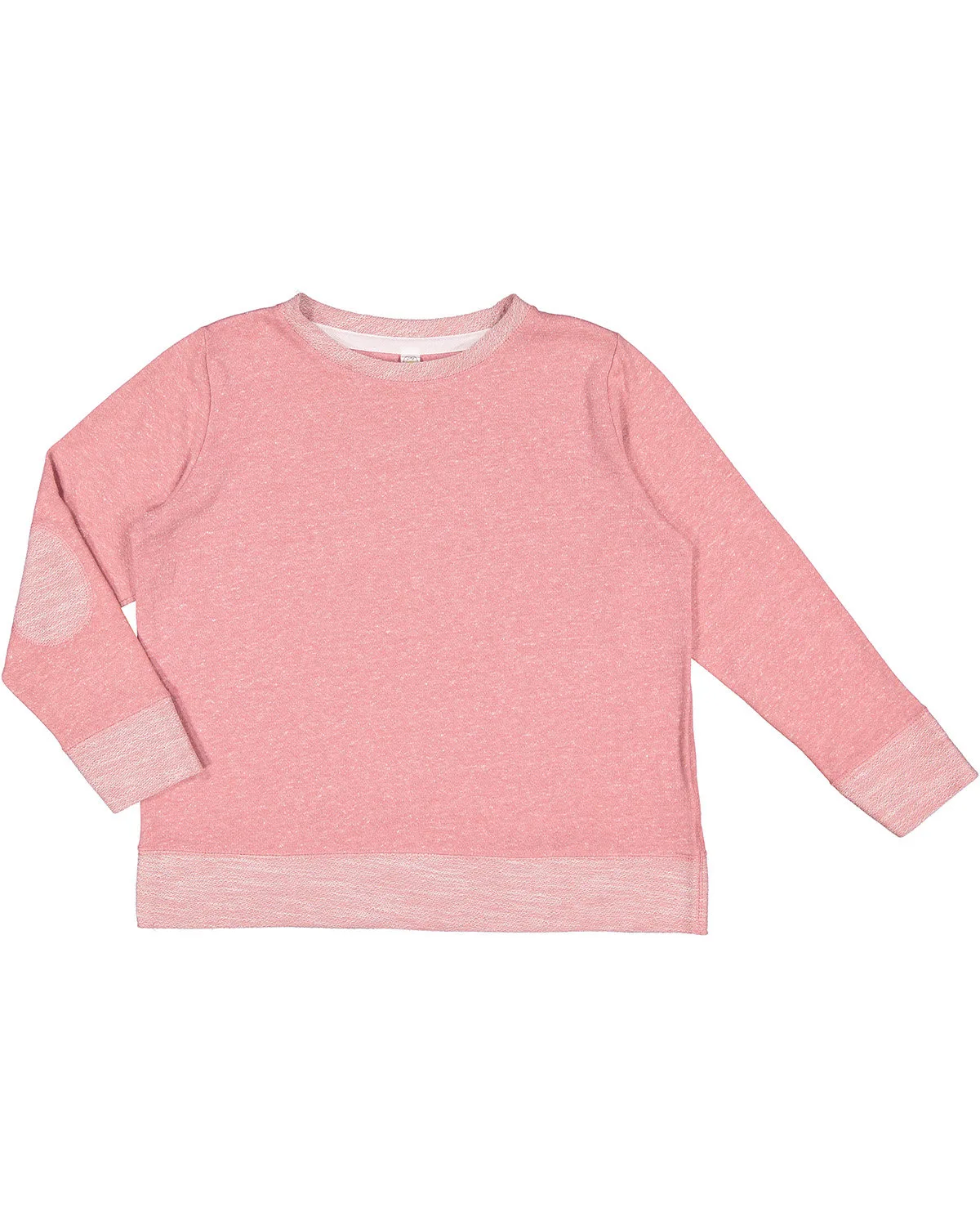LAT Youth French Terry Long Sleeve Crewneck Sweatshirt view 2