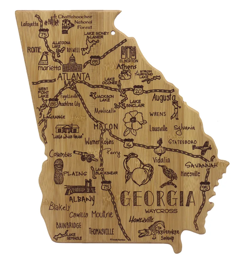 Destination Georgia Cutting & Serving Board