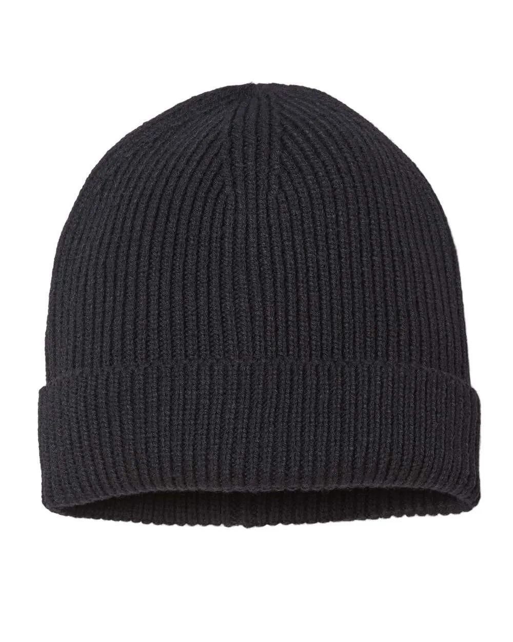 Atlantis Headwear® Sustainable Fine Rib Cuffed Beanie view 2