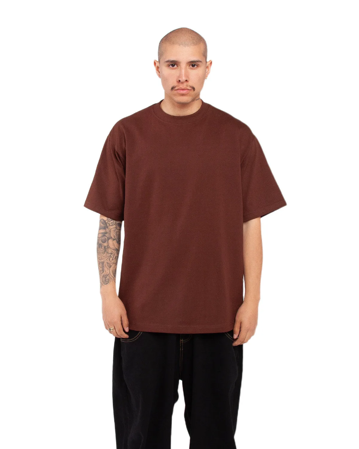 SHAKA WEAR Men's Tall Max Heavyweight Short-Sleeve T-Shirt view 2