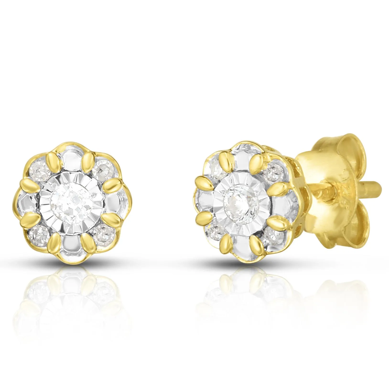Jilco Inc Diamond Earrings - .10twt Round