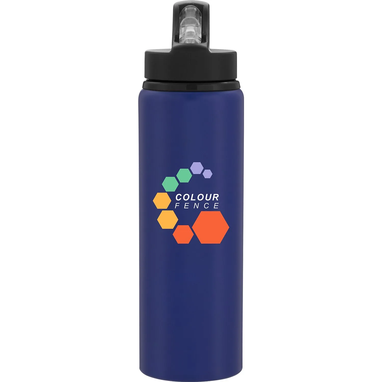 26 oz h2go Virtue Water Bottle (Matte Blue)