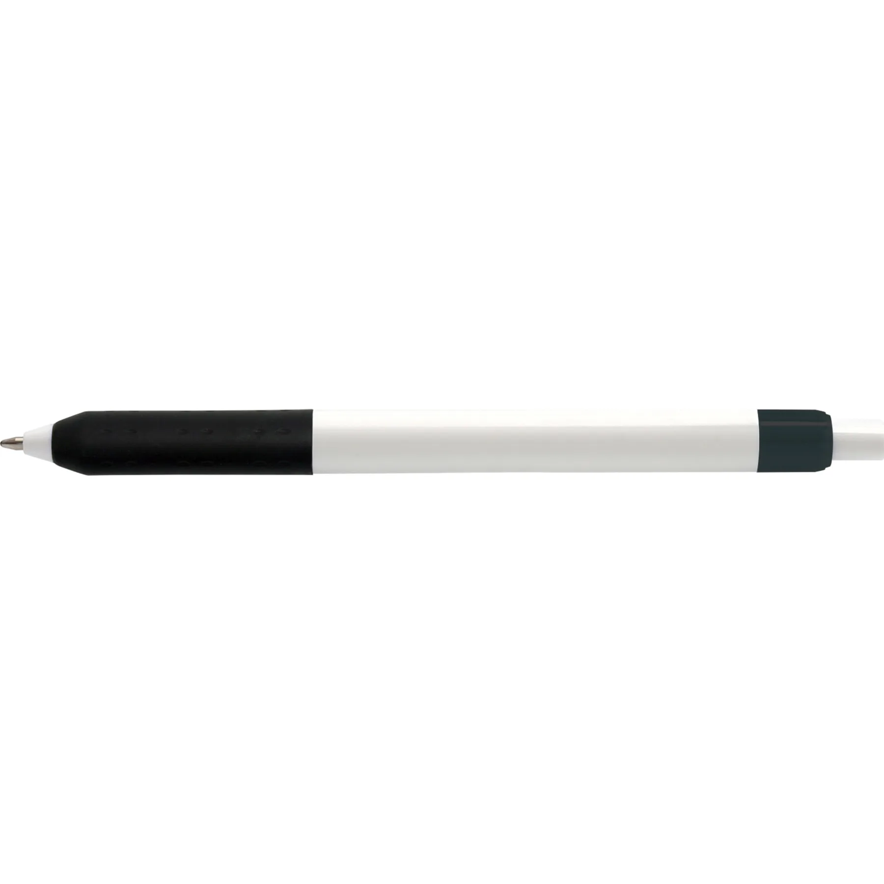 White/Black Blank Back View