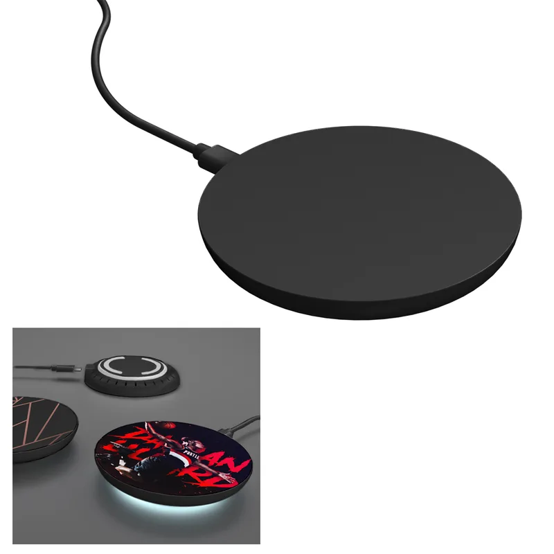15w Wireless Charger With Led Light view 3