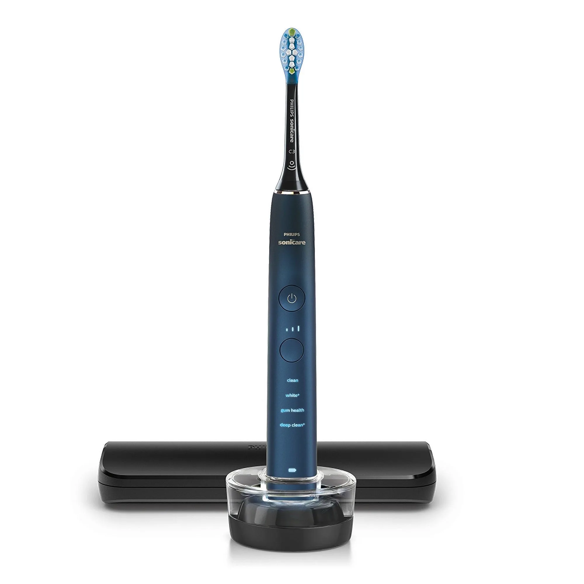 Philips Sonicare 9000 Special Edition Rechargeable Blue Black Power Toothbrush